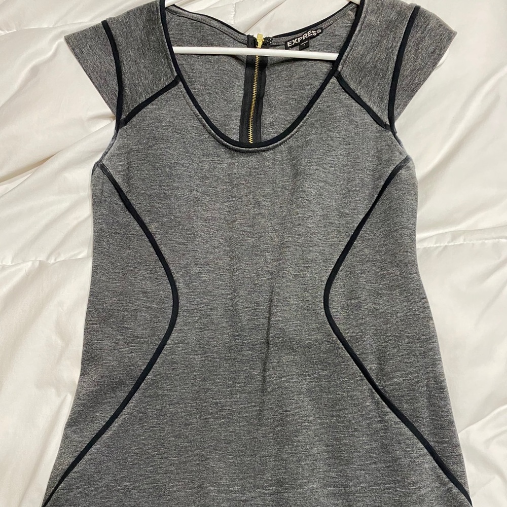 Express Grey Dress